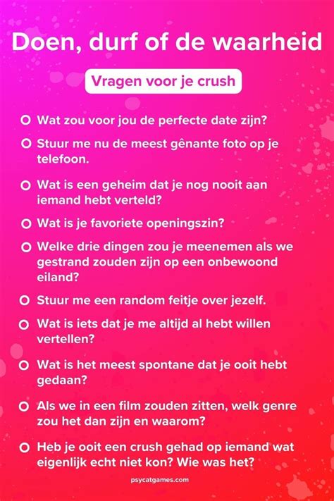 Truth or Dare Vragen: 500 Doen Durf of de Waarheid Vragen